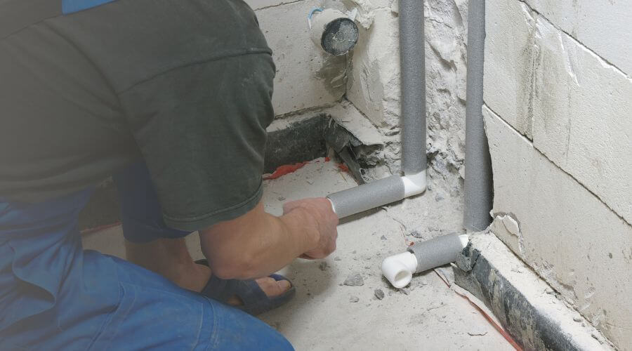 Expert burst pipe repair services in Sandersville, MS